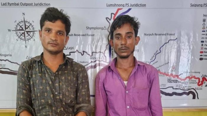 Two Bangladeshi nationals arrested in Meghalaya