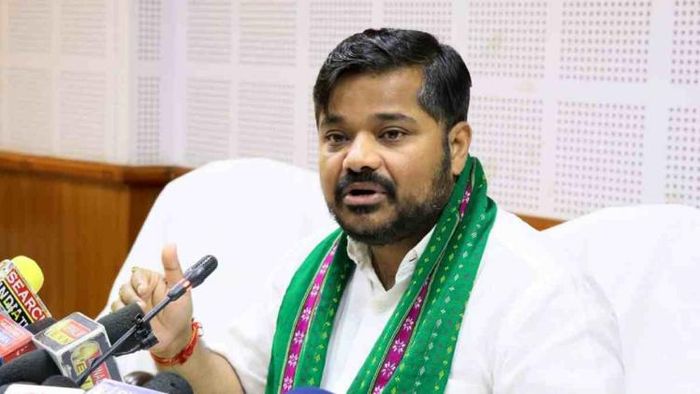 Sports and youth affairs minister Sushanta Chowdhury