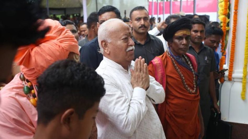 RSS chief Mohan Bhagawat appeals for universal oneness, to sacrifice life to save Dharma RSS chief Mohan Bhagawat appeals for universal oneness, to sacrifice life to save Dharma