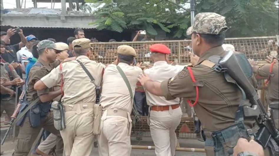 Assam: Protest erupts in Bilasipara over a land dispute Assam: Protest erupts in Bilasipara over a land dispute