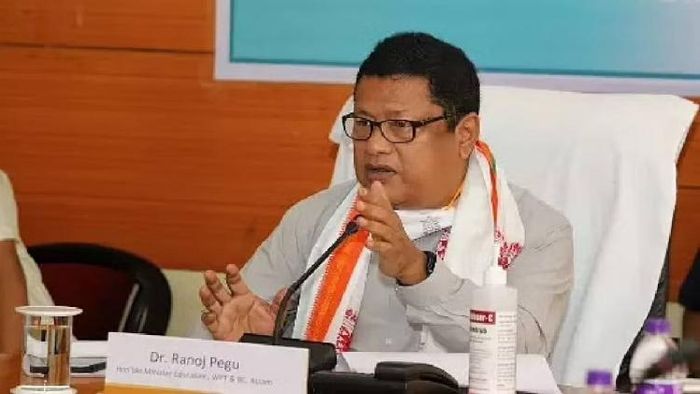 File Photo of Assam Education Minister Ranoj Pegu