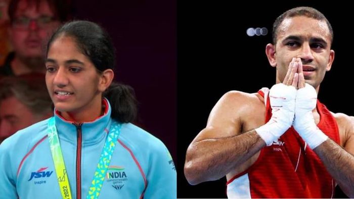 Indian boxers Amit Panghal, Nitu Ghanghas bag gold in individual categories