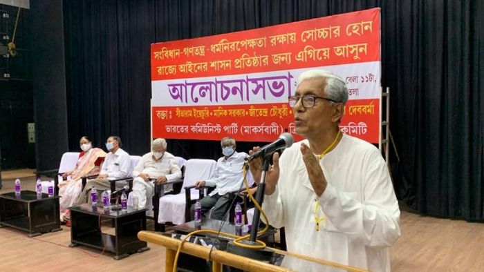 CPIM Leader Manik Sarkar