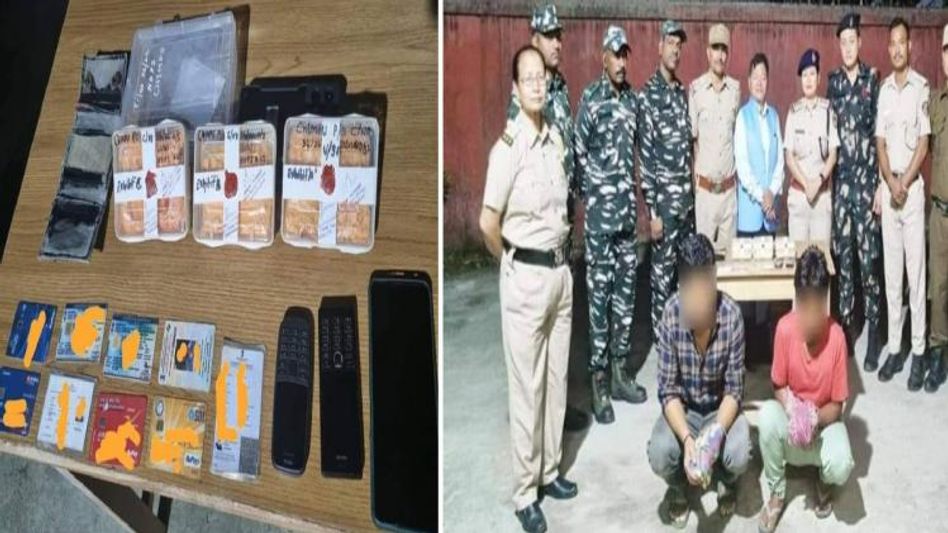 Arunachal capital police arrested six drug peddlers, seized suspected heroin Arunachal capital police arrested six drug peddlers, seized suspected heroin