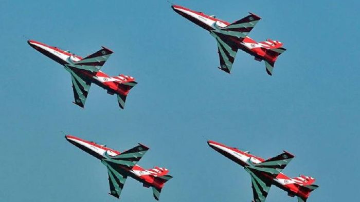 Suryakiran aerobatic team of the Indian Air Force