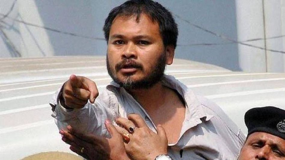 Assam MLA Akhil Gogoi suspended from assembly for opposing medium of instruction policy Assam MLA Akhil Gogoi suspended from assembly for opposing medium of instruction policy