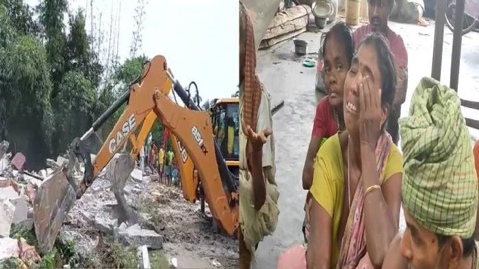 Eviction drive underway in Assam's Barchalla under Sonitpur district