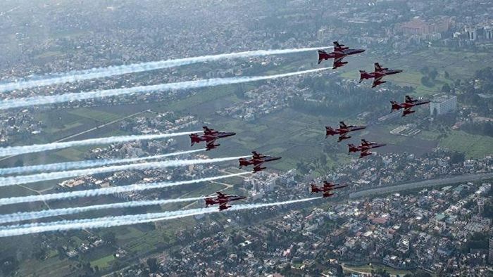 IAF’s Suryakiran team enthralls Guwahatians