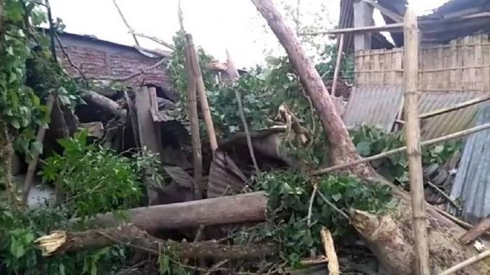 Storm batters Majuli, 300 houses damaged