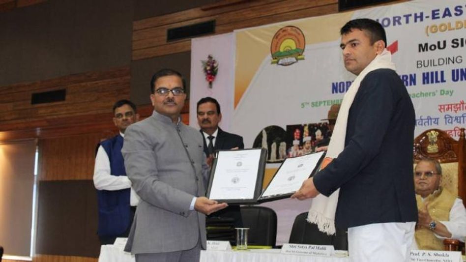 North-Eastern Hill University signed MoUs with nine organizations to strengthen the research activities in the University North-Eastern Hill University signed MoUs with nine organizations to strengthen the research activities in the University