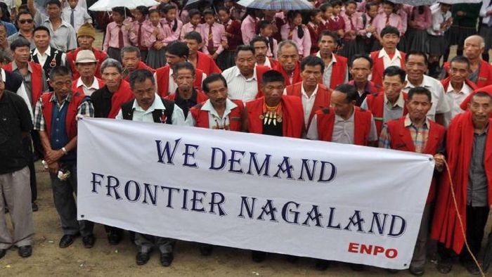 ENPO demands for Frontier Nagaland state