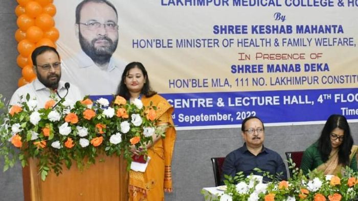 Assam's Health Minister Keshab Mahanta