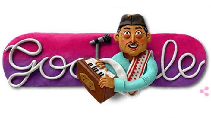 Google Doodles pays tribute to Bhupen Hazarika