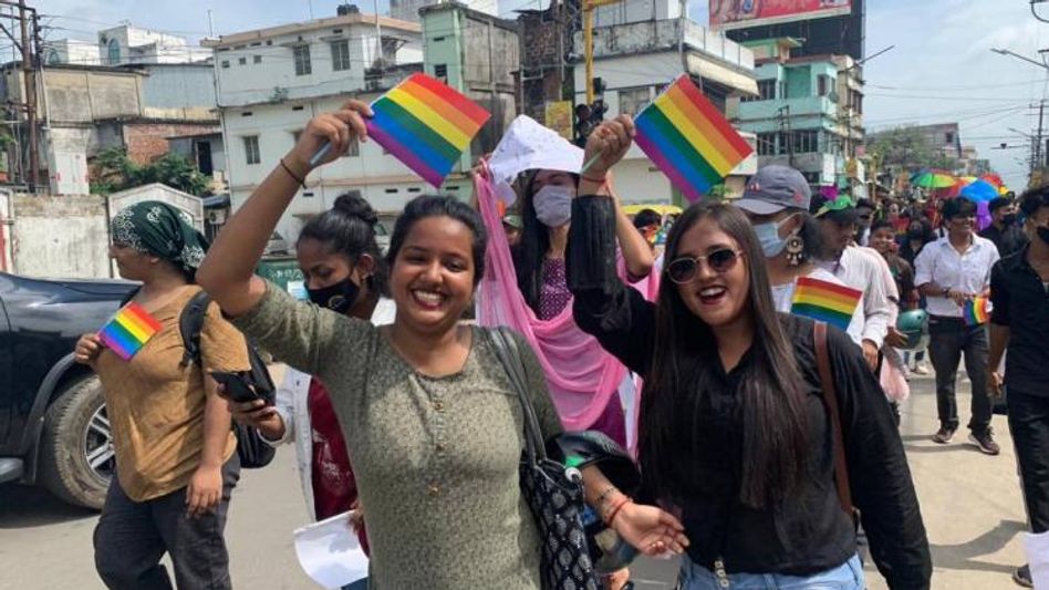 Tripura's first 'Queer Pride Walk' was held in Agartala to break the social taboo Tripura's first 'Queer Pride Walk' was held in Agartala to break the social taboo