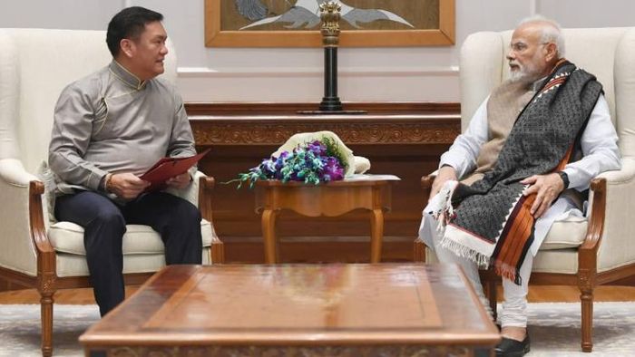 Arunachal CM Pema Khandu calls on PM Modi, apprises him of about development works in state