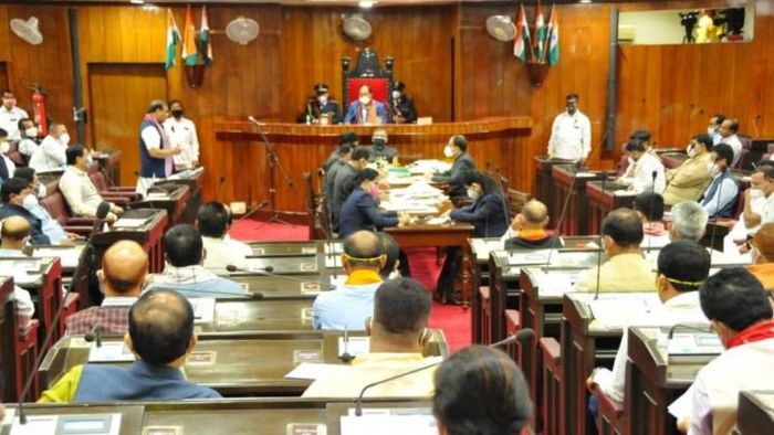 Noisy scenes, walk outs in Assam Assembly over introduction of English from class 3 in government schools