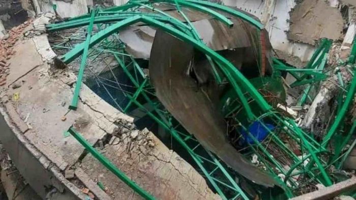 Meghalaya Assembly Dome Collapse