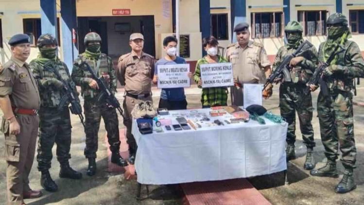 Assam Rifles apprehends two cadres of NSCN (K-YA) in Changlang