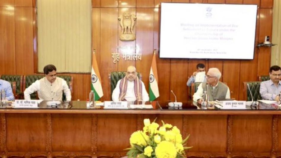 MHA extends deadline for resettling displaced Mizoram Brus in Tripura MHA extends deadline for resettling displaced Mizoram Brus in Tripura