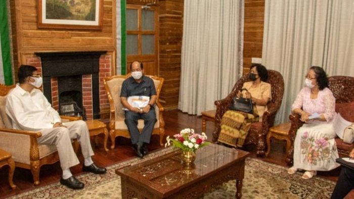 Mizoram: MSCCW calls on Governor Hari Babu Kambhampati, shares ideas for child development