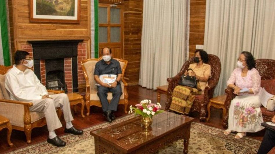 Mizoram: MSCCW calls on Governor Hari Babu Kambhampati, shares ideas for child development Mizoram: MSCCW calls on Governor Hari Babu Kambhampati, shares ideas for child development
