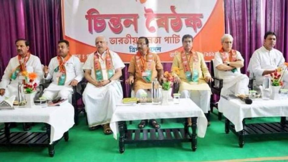 Tripura: BJP likely to offer less seats to ally IPFT in 2023 assembly poll Tripura: BJP likely to offer less seats to ally IPFT in 2023 assembly poll