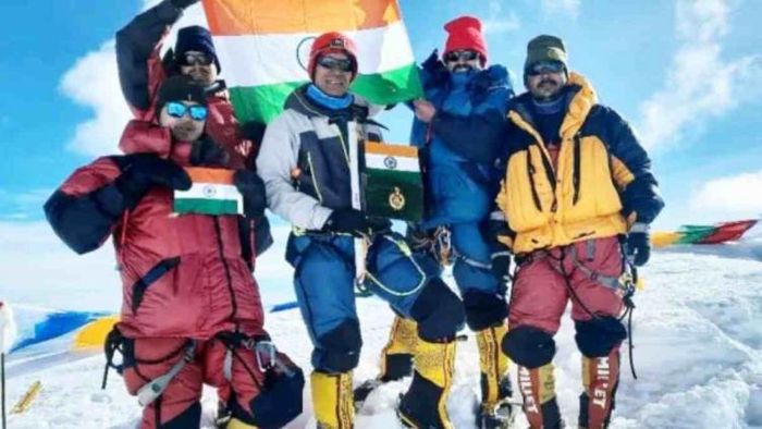 Indo-Tibetan Border Police (ITBP) mountaineering team scales virgin peak in Lachen