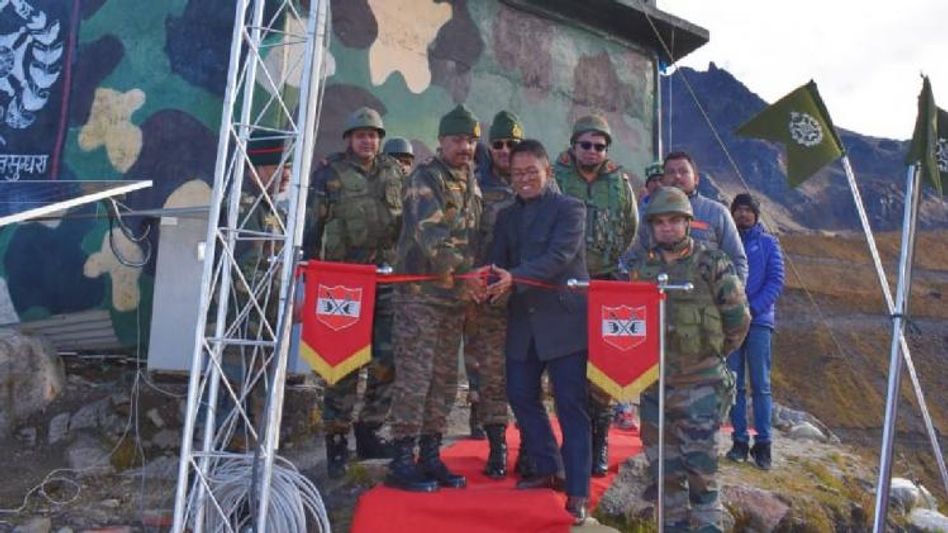 India’s first avalanche monitoring radar installed in North Sikkim India’s first avalanche monitoring radar installed in North Sikkim