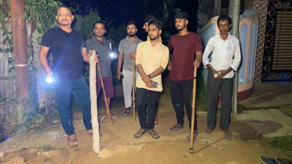 Tripura: Lost faith in police, public guarding their localities at night from theft, dacoity Tripura: Lost faith in police, public guarding their localities at night from theft, dacoity