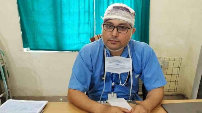 Dr Surajit Giri, an anaesthesiologist with the National Health Mission