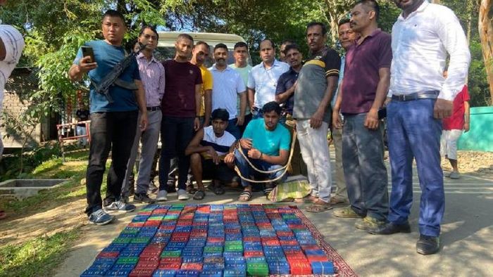 Drugs seized in Karimganj
