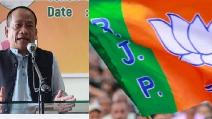 Mizoram BJP state president Vanlalhmuaka