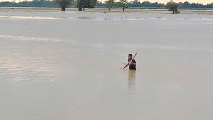 Flood in Assam Dhemaji district district
