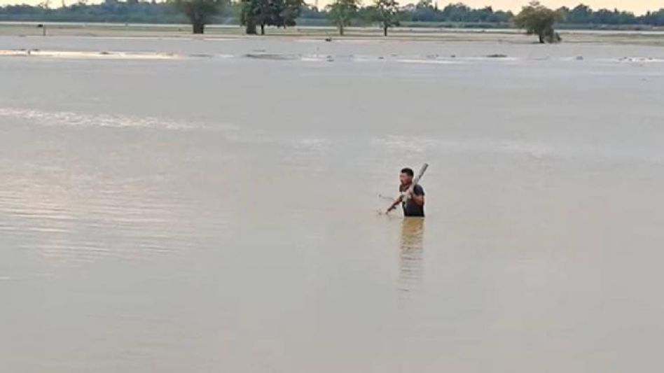 Assam: Fresh floods affect over 600 families in state's Dhemaji district Assam: Fresh floods affect over 600 families in state's Dhemaji district
