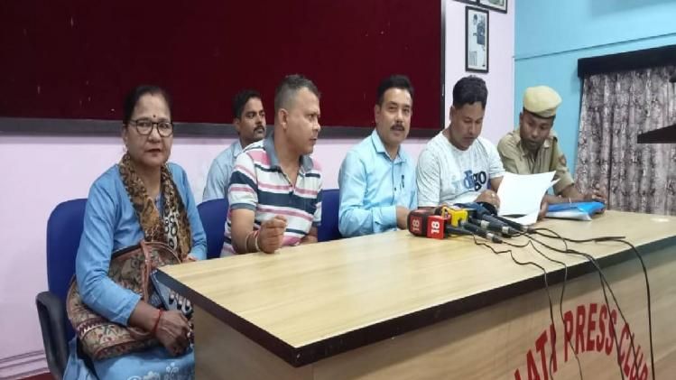 Representatives of All Assam Trained Home Guards Association