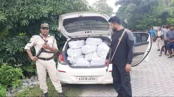 Assam police opens fire at drug dealer in hot pursuit
