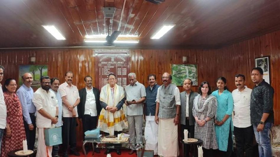 Mizoram: Kerela MLAs visit state on study tour, held discussion on utilization of funds  Mizoram: Kerela MLAs visit state on study tour, held discussion on utilization of funds