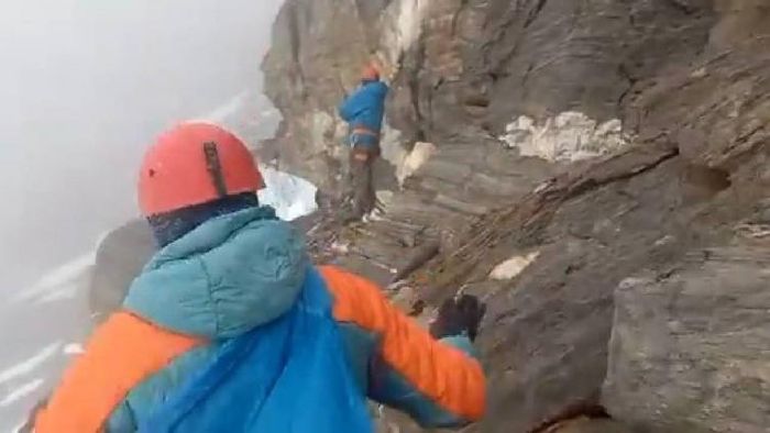 Search operation to trace out missing mountaineers