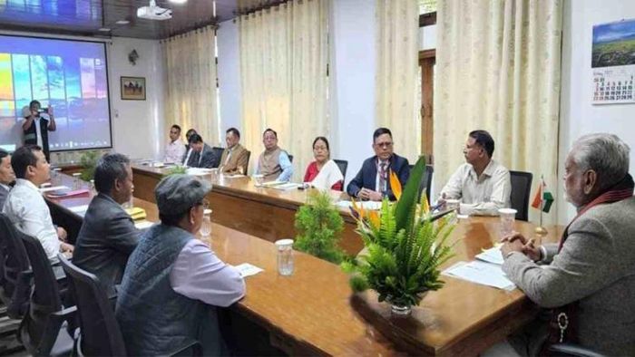 Union Cabinet Minister on a two day visit to Nagaland