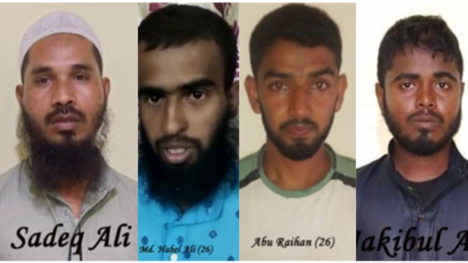 Assam: Four suspected Ansarullah Bangla jihadis held Assam: Four suspected Ansarullah Bangla jihadis held