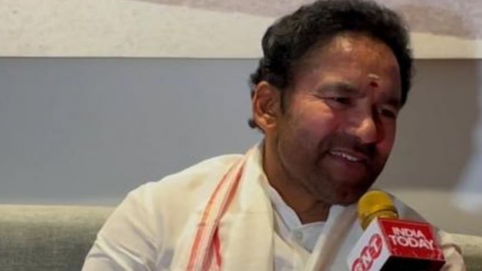 Union minister G Kishan Reddy