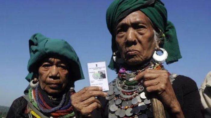 File photo of Bru voters