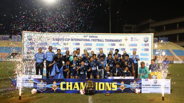 Nagaland lifts Subroto Cup