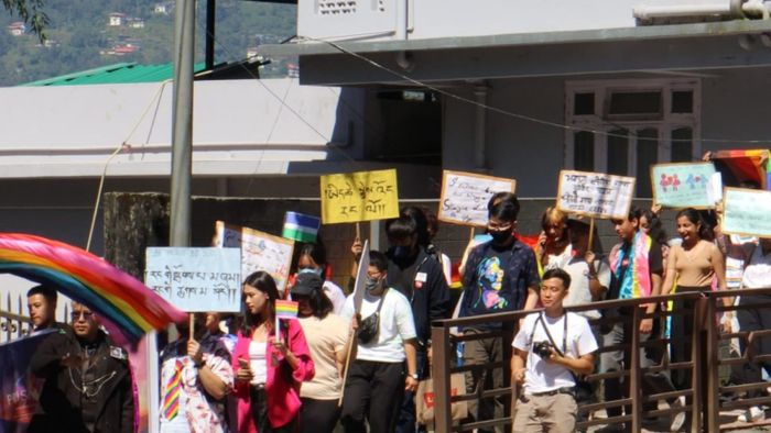 LGBT activists hold pride walk in Sikkim