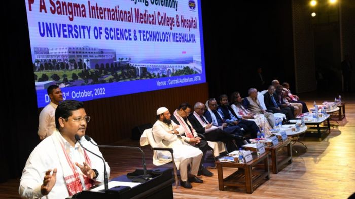 Foundation for P.A. Sangma International Medical College & Hospital laid