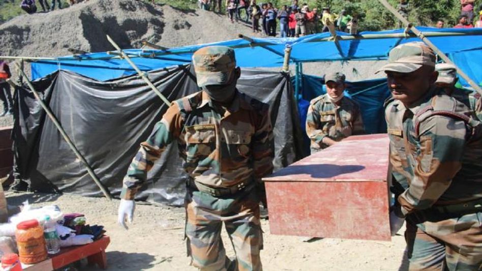 Mizoram stone quarry collapse: Assam Rifles deployed to rescue buried persons  Mizoram stone quarry collapse: Assam Rifles deployed to rescue buried persons