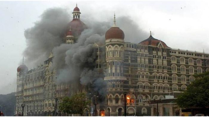 Taj Hotel in Mumbai during 26/11 attack