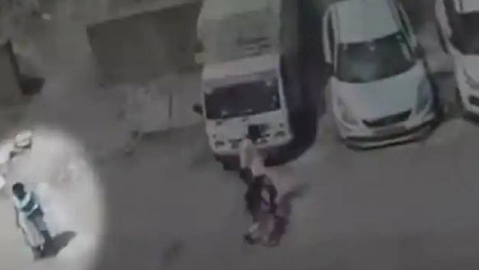 CCTV captures mother-son duo dumping man's body parts at night