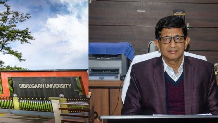 Vice-Chancellor of Dibrugarh University Professor Jiten Hazarika