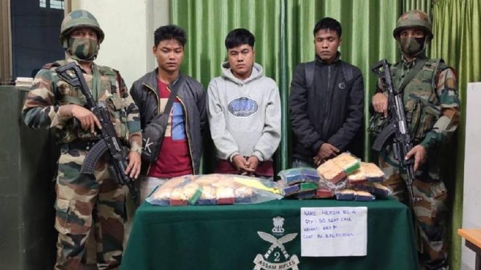 Mizoram: Drugs worth Rs 3 crore recovered in Selesih, 3 held Mizoram: Drugs worth Rs 3 crore recovered in Selesih, 3 held